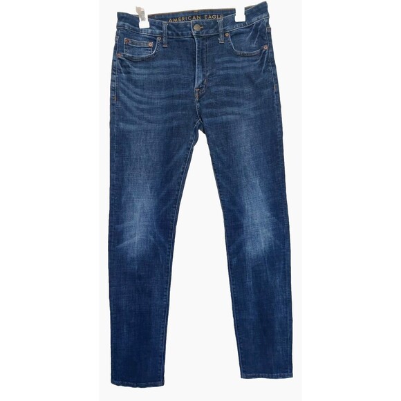 American Eagle Outfitters Other - American Eagle Next Level Flex Leg Blue Jeans Pants Mens 34x34 Bottoms